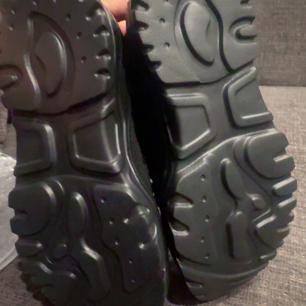 Kids Black Sneakers